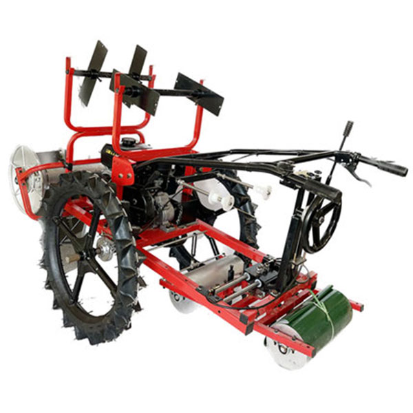自走式汽油种子编织播种机