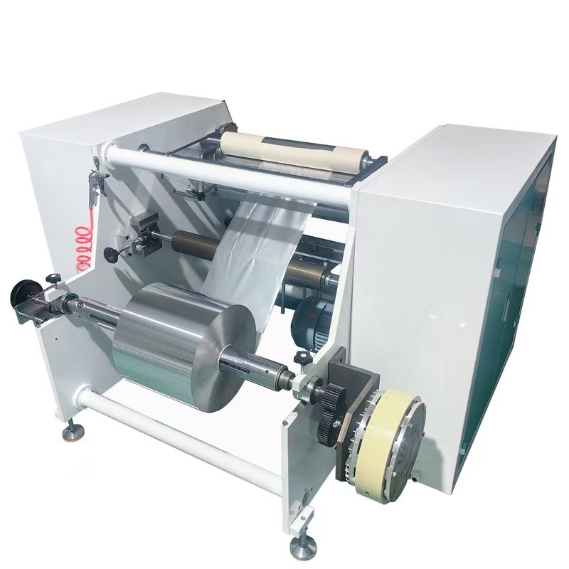 半自动铝箔复卷机