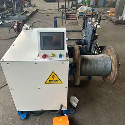 钢丝绳倒盘机