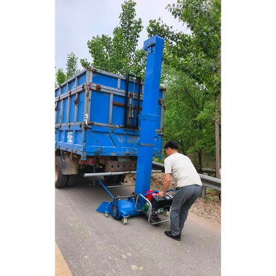 牵引式马路收粮机、马