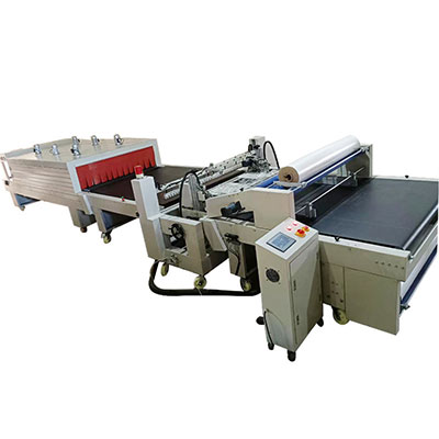 全自动PE膜套膜热收缩包装机