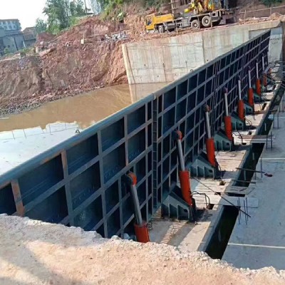 平面钢制闸门，液压钢坝