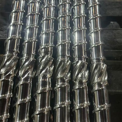 螺杆机筒厂家、挤出机螺杆机筒