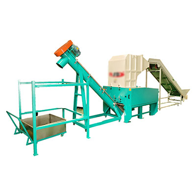 输送带+粉碎机+螺杆上料机+吨包架