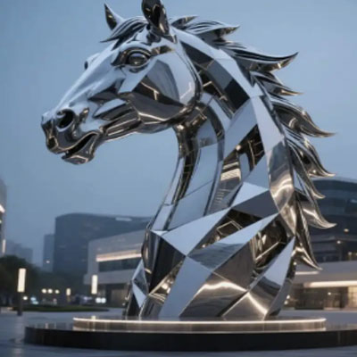 不锈钢金属雕塑,金属雕塑